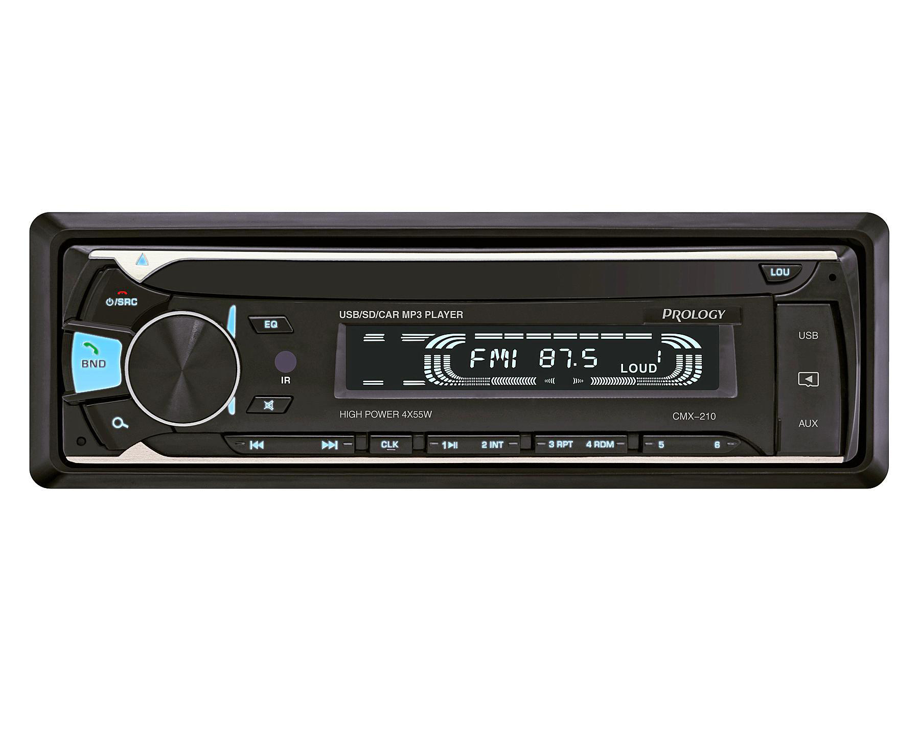 Prology | CMX-210 | 55x4, USB/SD/MP3 Многоцветная подсветка. пульт ДУ Bluetooth® | превью 2