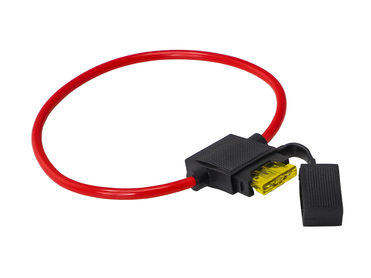 Колодка предохранителя AurA | FHT-1600 |  ATC + предохранитель 20A,  с проводом 4мм2 | 1