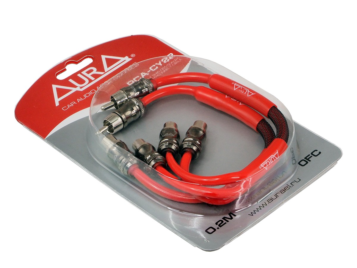 AurA | RCA-CY22 MkII | Y-кабель 0.2 метра, 2 мамы/1 папа, 2 ШТ., бескислородная медь (OFC) | превью 2