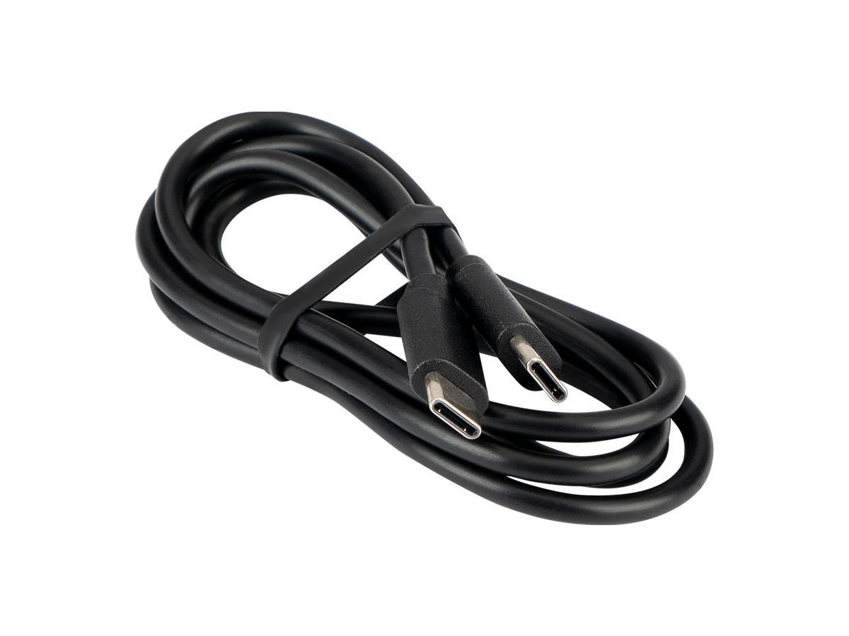 AurA | TPC-C01B | Кабель USB TYPE C - USB TYPE C, 1 метр, черный | превью 1