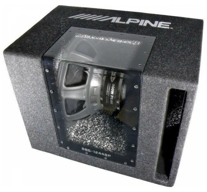 Alpine | SBG-1244BP | корп. саб BandPass. 250W RMS 800W Max | превью 3