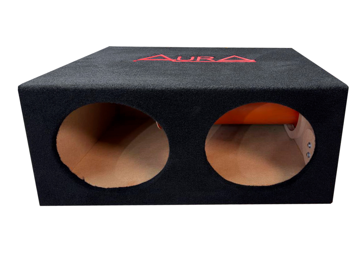 AurA | BOX-2X12-115-T200 | 2X12" универс. корпус МДФ, 115 литров, Труба 200 мм | превью 2