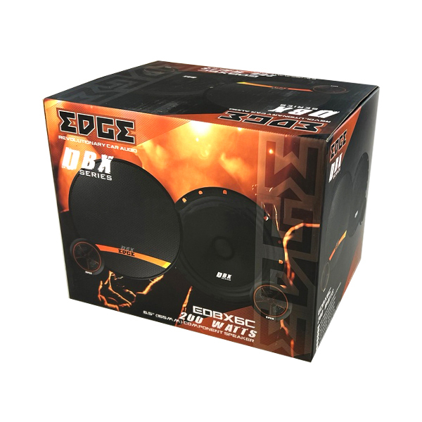 Edge | EDBX6C-E1 | 6" (16cm), компонентная, 70/140 Вт, 4Ом | 4