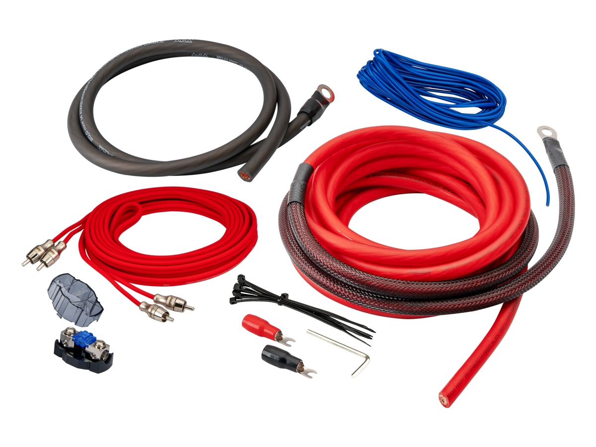 AurA | AMP-4504 | OFC, 2 канала, 4Ga (21мм²), 5 метров, MiniANL 60A, RCA (OFC), шестигранник | превью 2