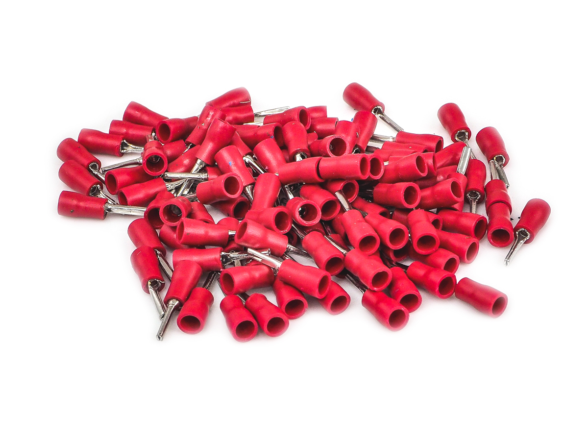 AurA | ATP-1150 | ПИН-коннектор, красный, диаметр кабеля: 0,5 - 1,5 mm, уп. 100шт. | превью 2