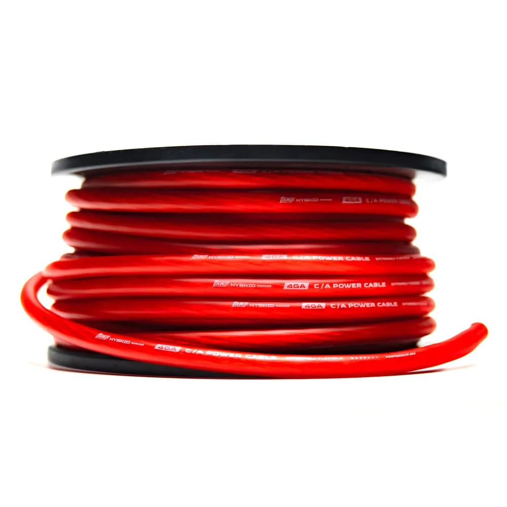 AMP | HYBRID 4Ga | C/A Extremely flexible СИЛОВОЙ, медь70%+ алюм.30%  Бух 25м цена за метр | превью 2