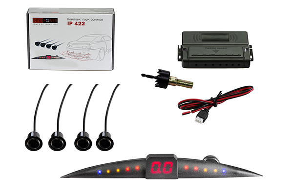 Interpower | IP 422 Black | 4 датчика  Диаметр датчика - 21мм, Дист. обнаруж - 0,3-2 м | превью 3