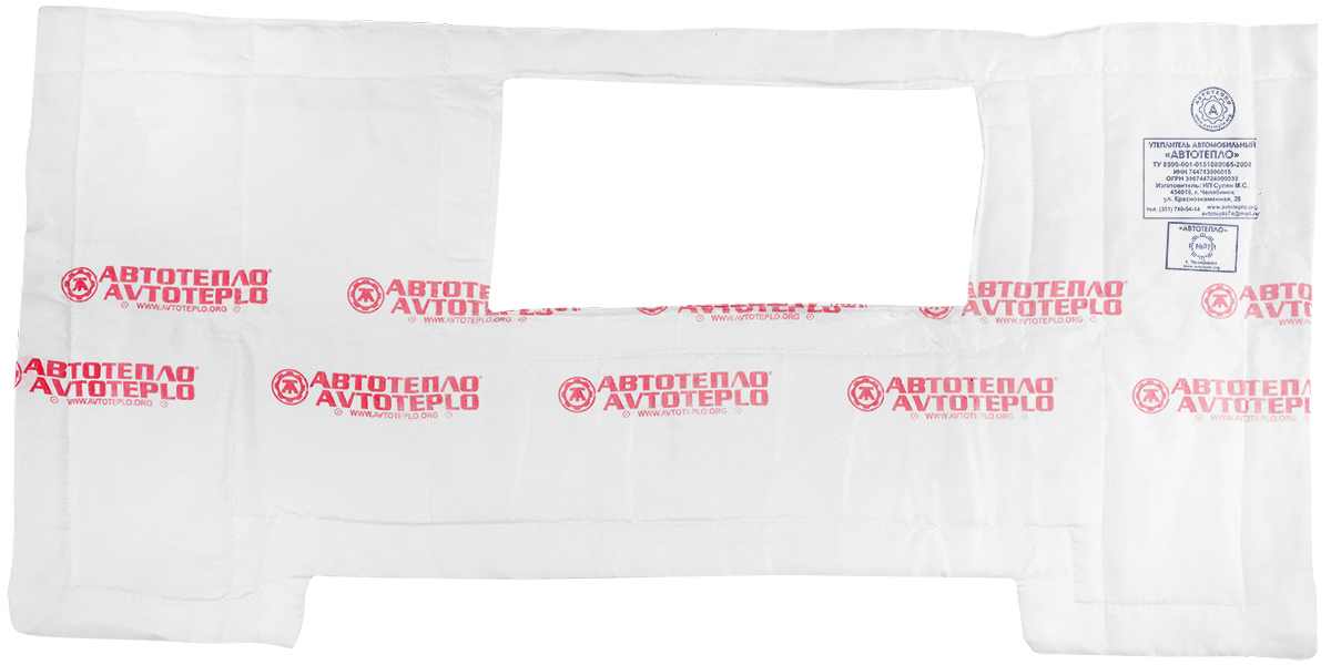 АВТОТЕПЛО |№37 (83x165см) |Утеплитель автомобильный ОГНЕСТОЙКИЙ для двигателя  №37|| превью 1
