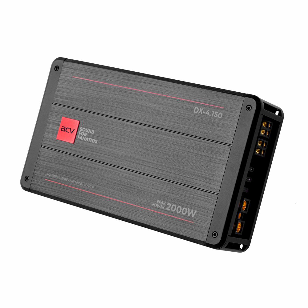 ACV | DX-4.150 V4 | 4x150вт | 4-3-2 канал/4-2 Om/High-pass/Low-pass/Dclass I 5