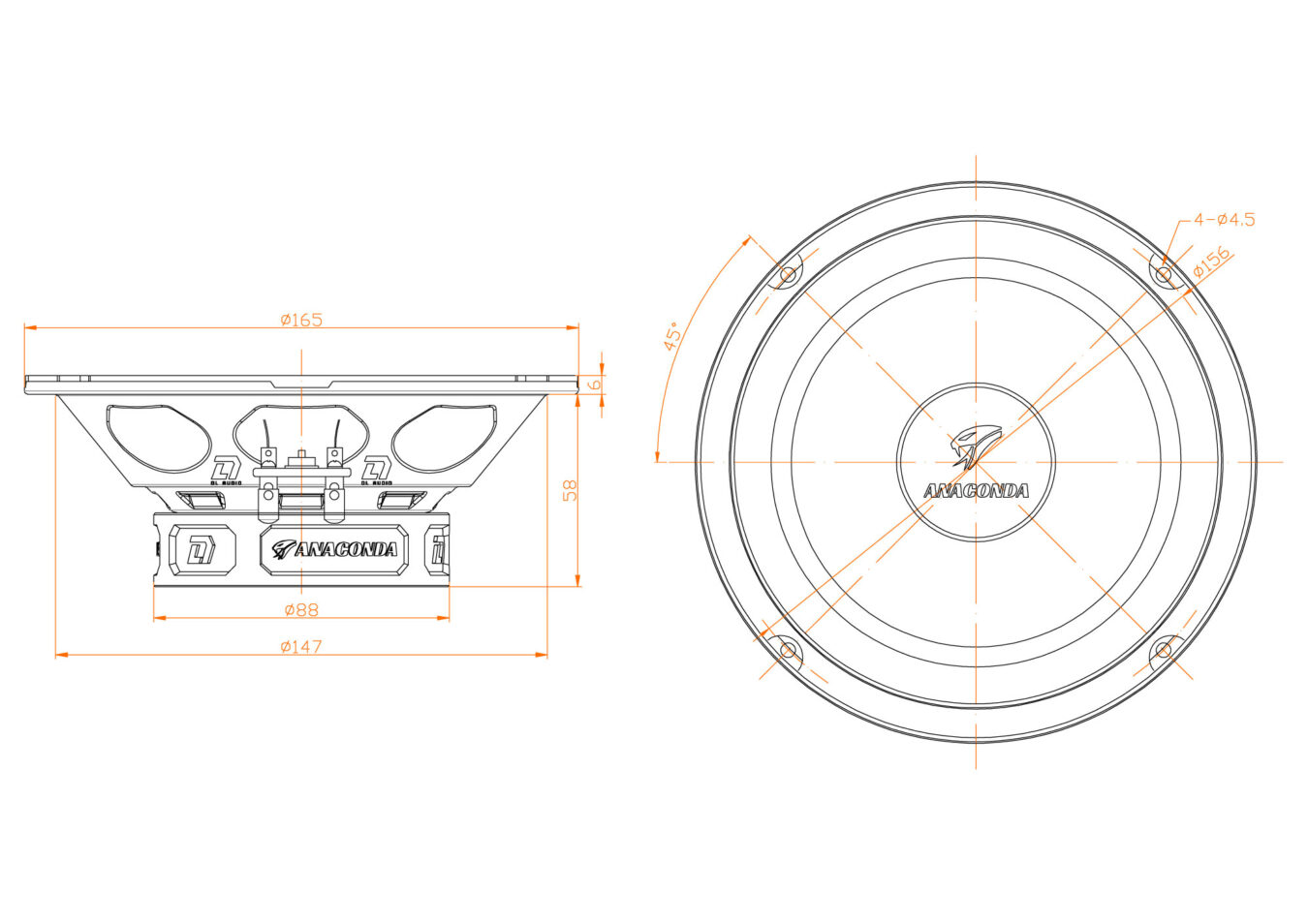 DL Audio | Anaconda 165 Comp | | 9