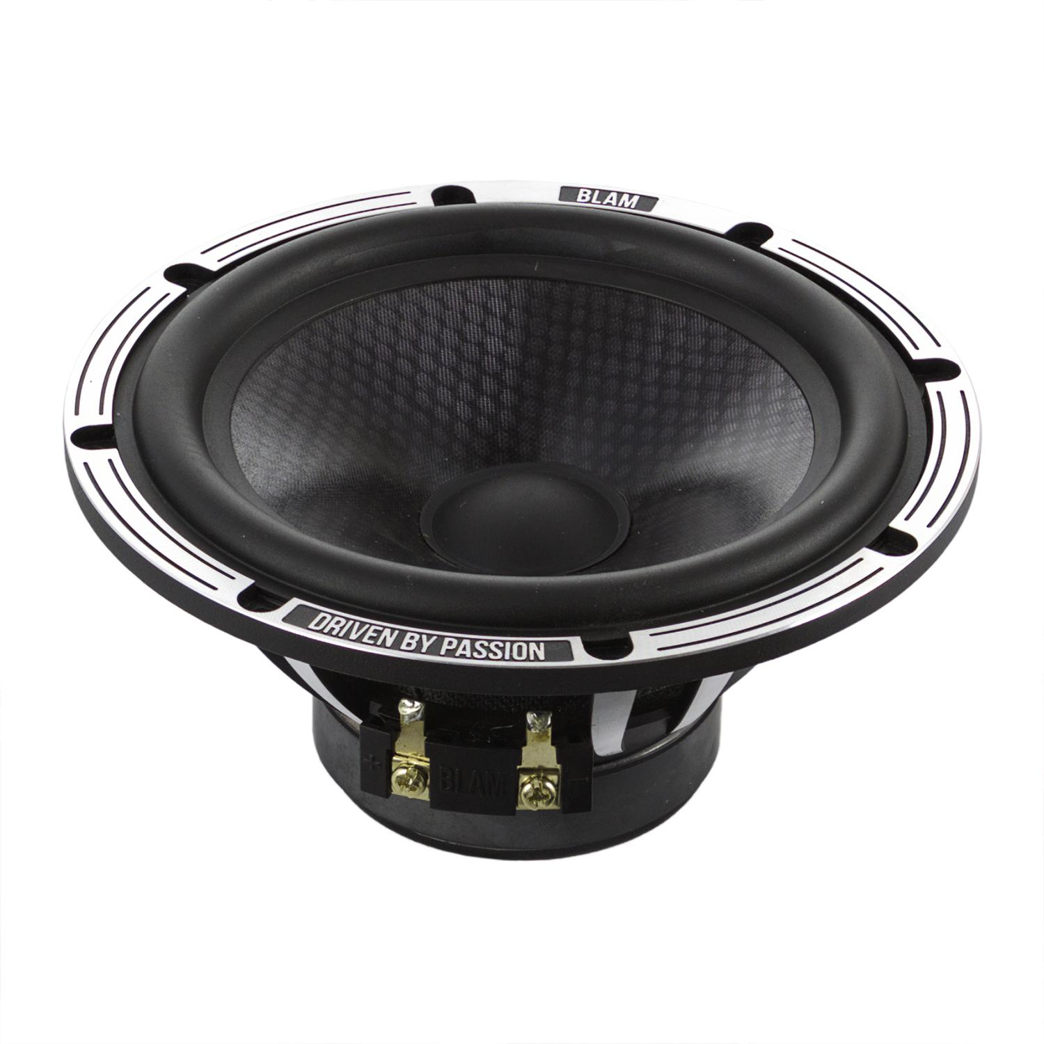 BLAM | L165A | 2-х полос.комп. акуст,6,5" (16см),70/140Вт, 55Гц-25кГц, 2Ом,92,8 дБ + кросс.| 2