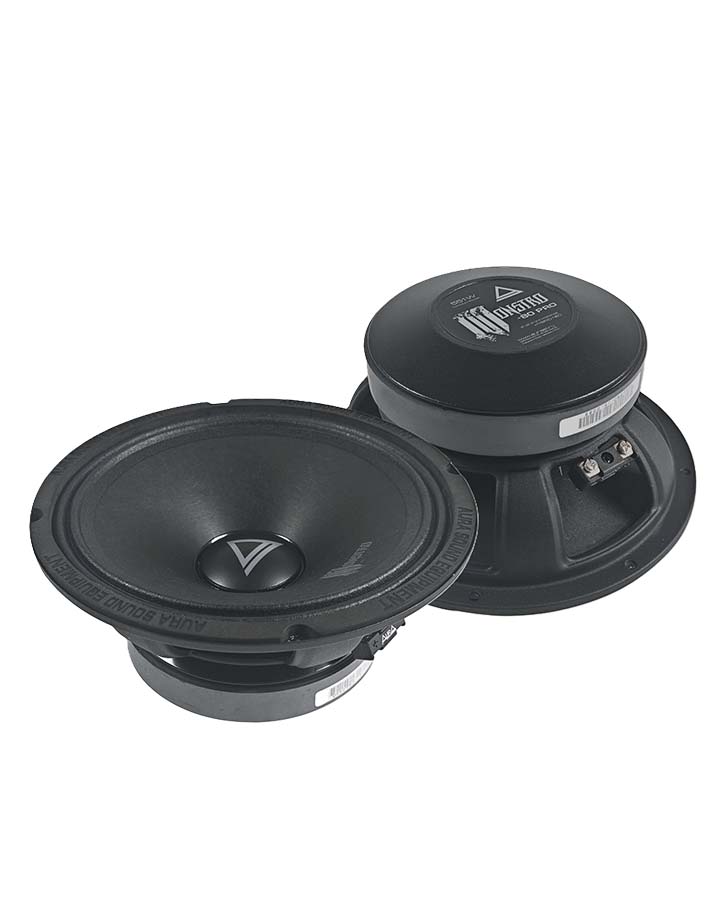 AurA | MONSTRO-80 PRO | 8" (21.3cm), 2" VC, ПАРА, 4 Ом, 321/551w, 101db, 88Hz-17kHz, 84mm | 1
