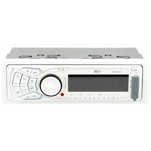 ACV | AMR-8002 W | 1 DIN|/USB/SD/FM,съемн панель,белый. | превью 2