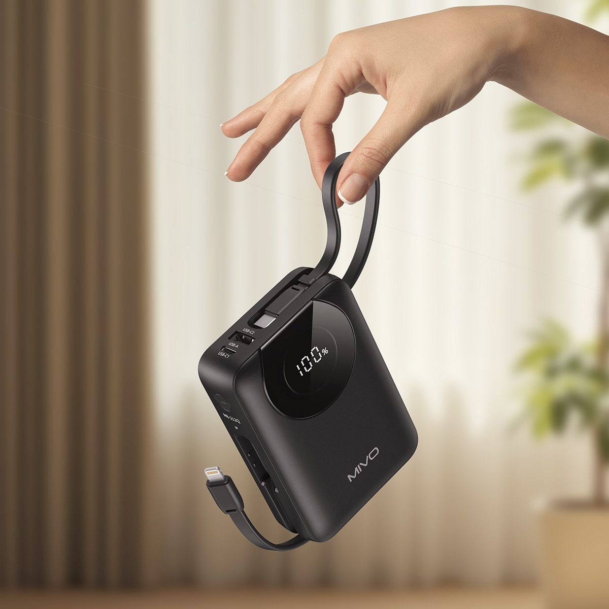 Mivo | MB-212Q | Power Bank 20000 мА⋅ч  для зарядки   телефонов, смартфонов, | превью 2