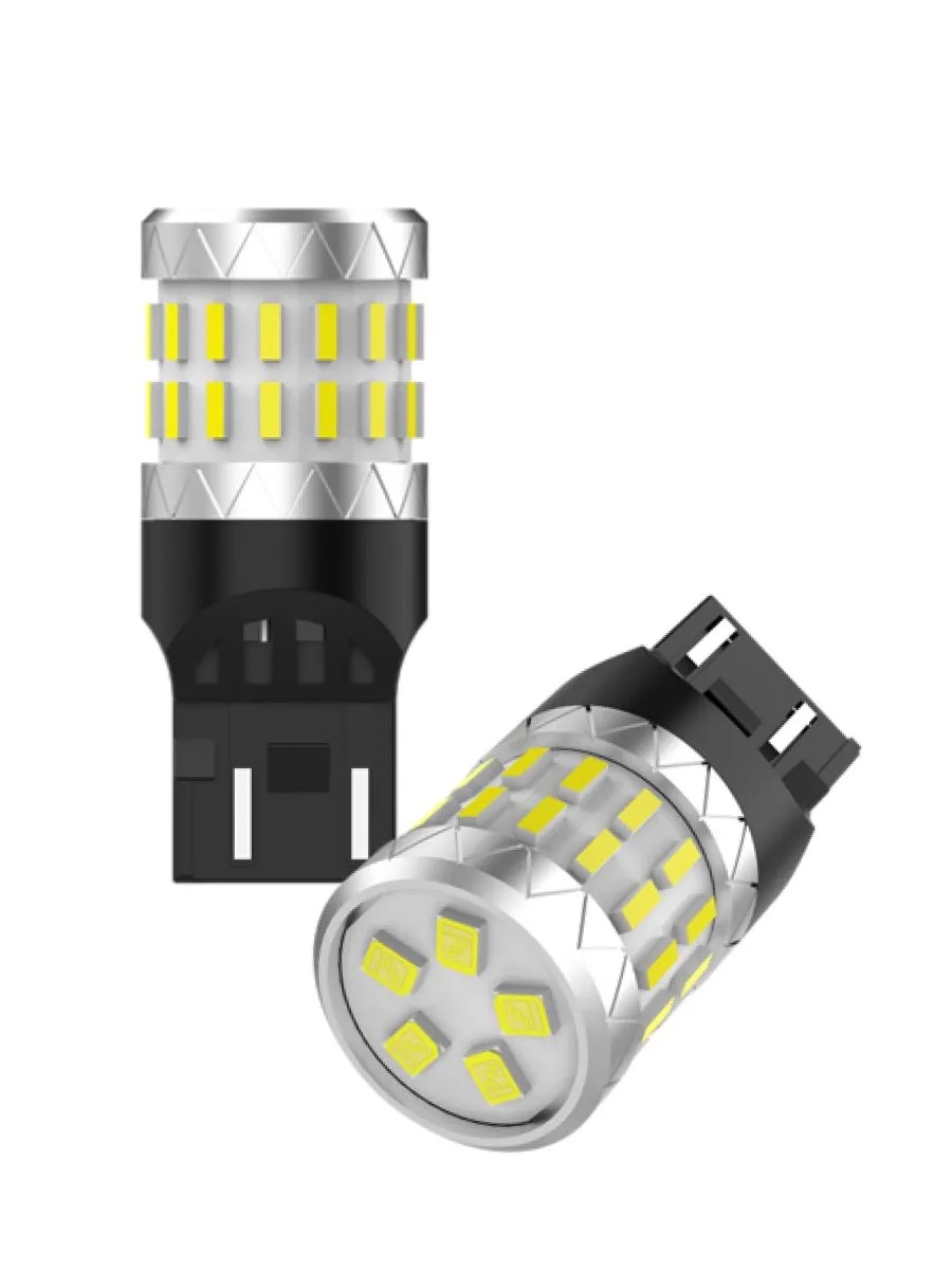 SVS |  W21/5W 7443  DynamicLight | 12-24V  Диод. без цоколя, 1100Lm 6000K, белая уп.2шт 35SMD | превью 1