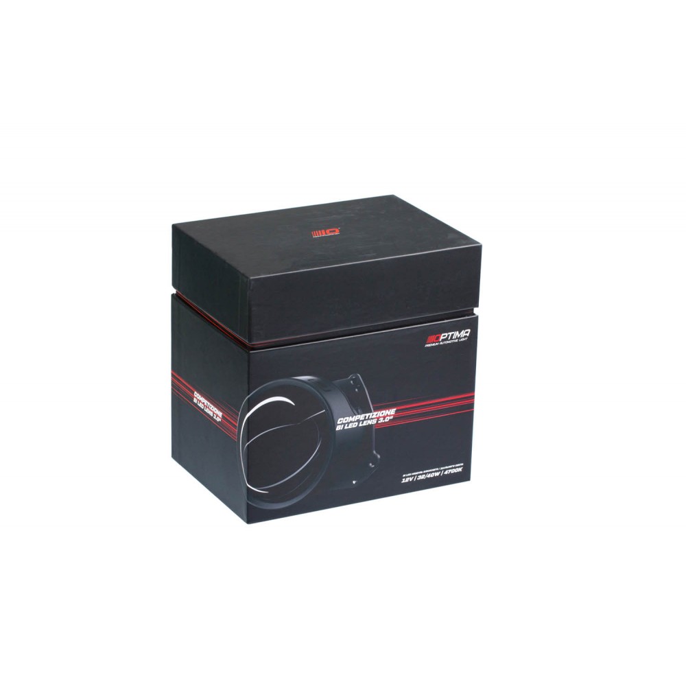 OPTIMA | LENS-3.0-BiLED-CS-4 | Competizione 3.0", 12V 4700K 2шт | 5