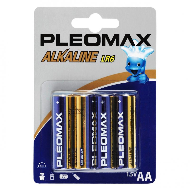 Батарейка | АА LR06-4BL SAMSUNG PLEOMAX  | 4 шт. в упаковке | 1