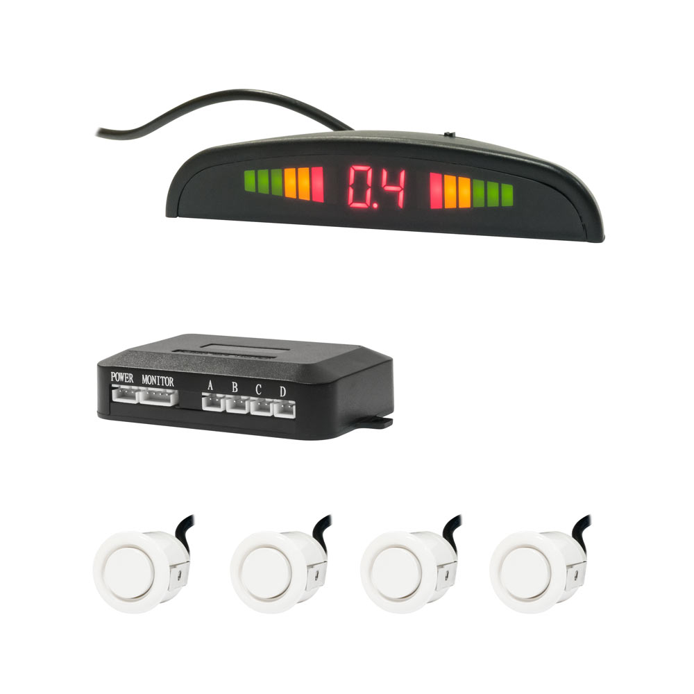 Swat | PT-124W | К-т датчиков парковки, 4 датчика, White, 18.5mm | превью 1