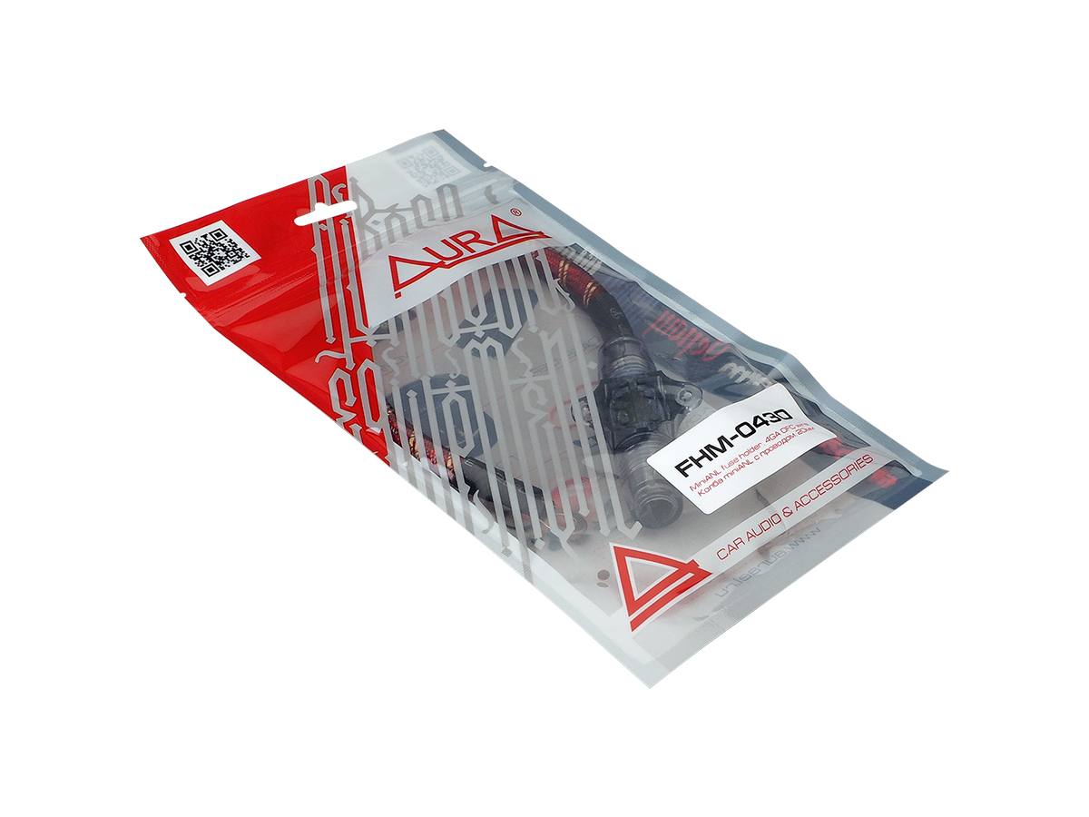 AurA | FHM-0430 | Колба Mini ANL (4 Ga) + MiniANL 100A, OFC обжатый кабель (4GA) 30см | превью 2