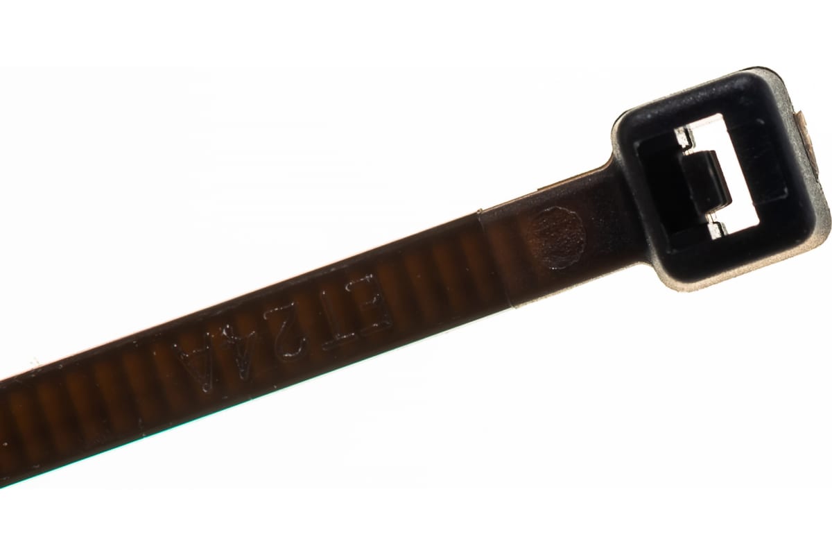 Стяжка кабельная | Dollex SN-420 | Хомут стяжка 4х200 нейлоновая (уп. 100 шт.) черный| превью 3