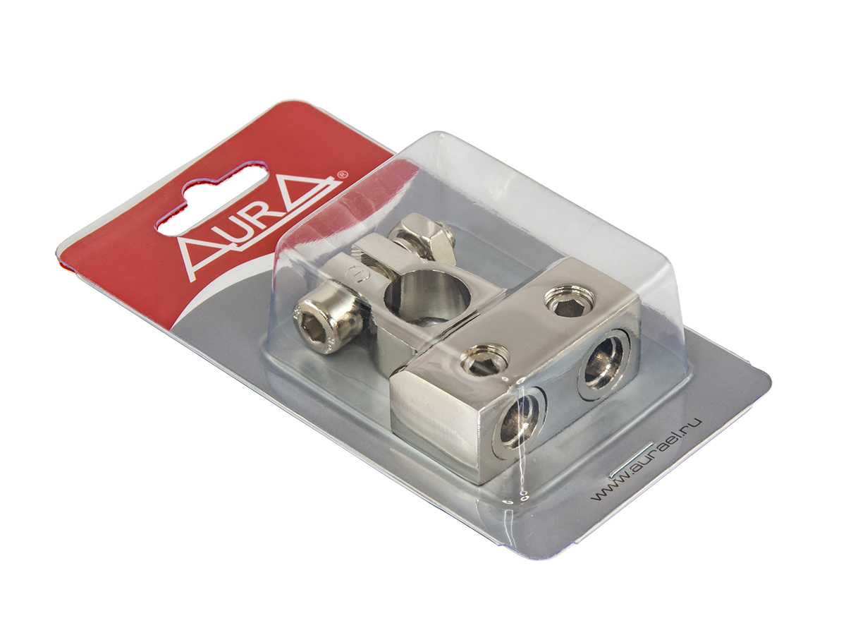 AurA | BTG-024N | Клемма для аккумулятора, "минус", 2x0/2/4 GA | превью 2