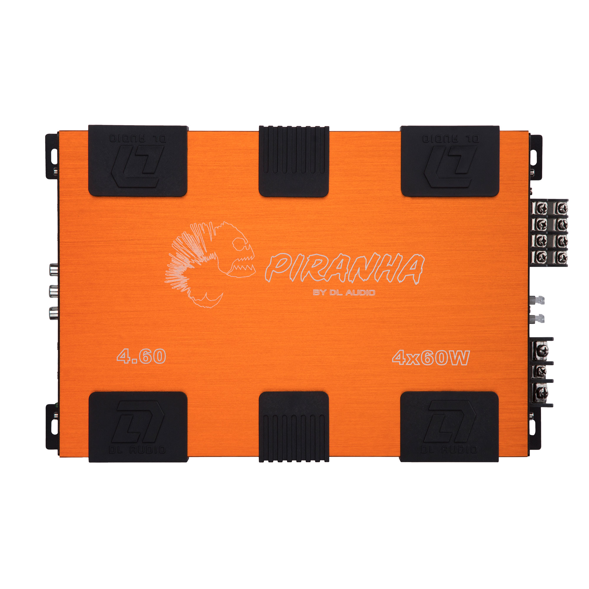 DL Audio | Piranha 4.60 | Класс AB 4x60 Вт(4 Ом), 4x100 Вт(2 Ом), 190Вт Мост | 4