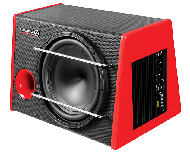 Ural AS-D12A 12 (30 cm), активный корпусной сабвуфер, 4001100w, 93 db, 21-240 Hz, ДУ