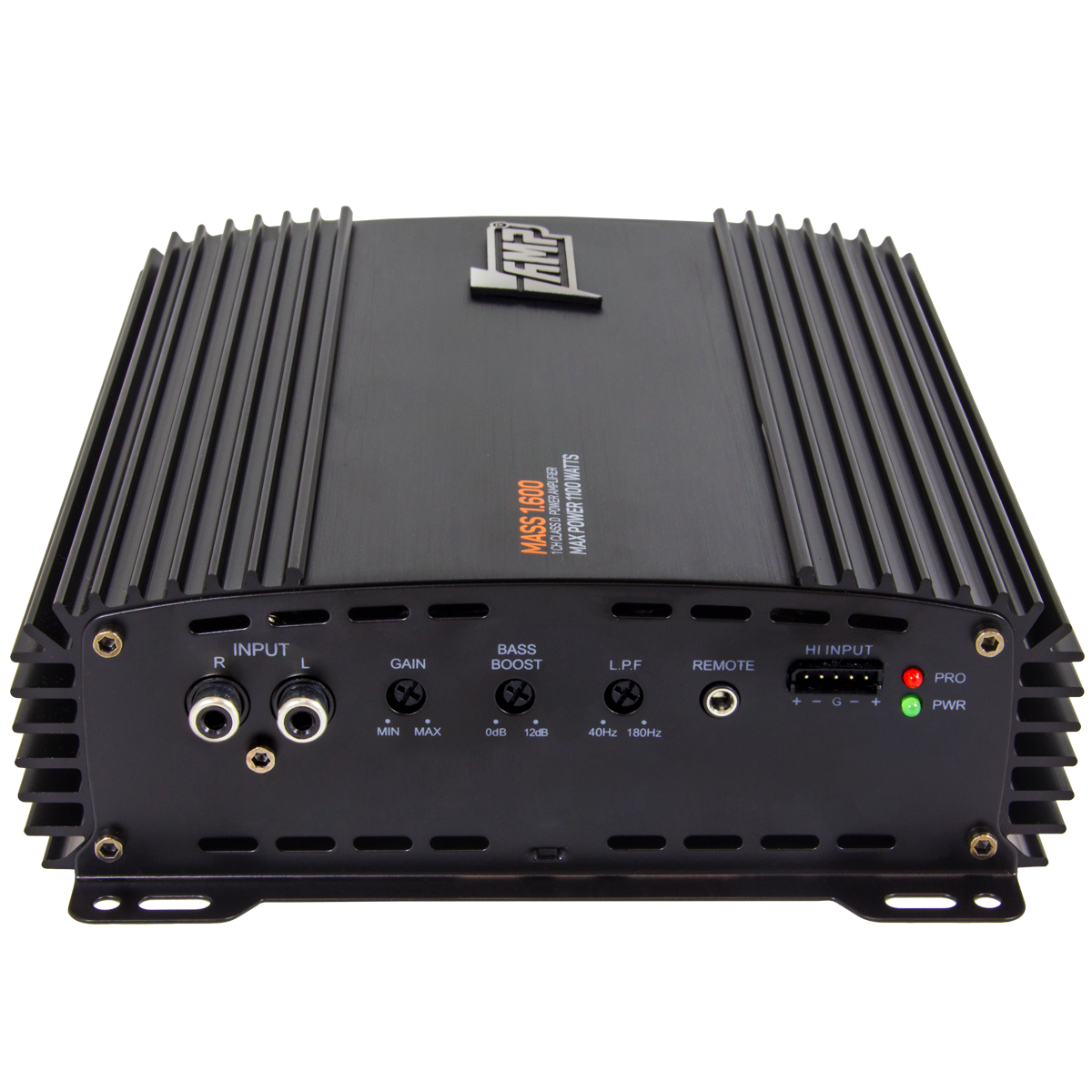 AMP | MASS 1.600 | 1-кан, класс D, мощность RMS 600 Вт х1 ( 1 Ом ), 420Втх1 ( 2 Ом ) | превью 3