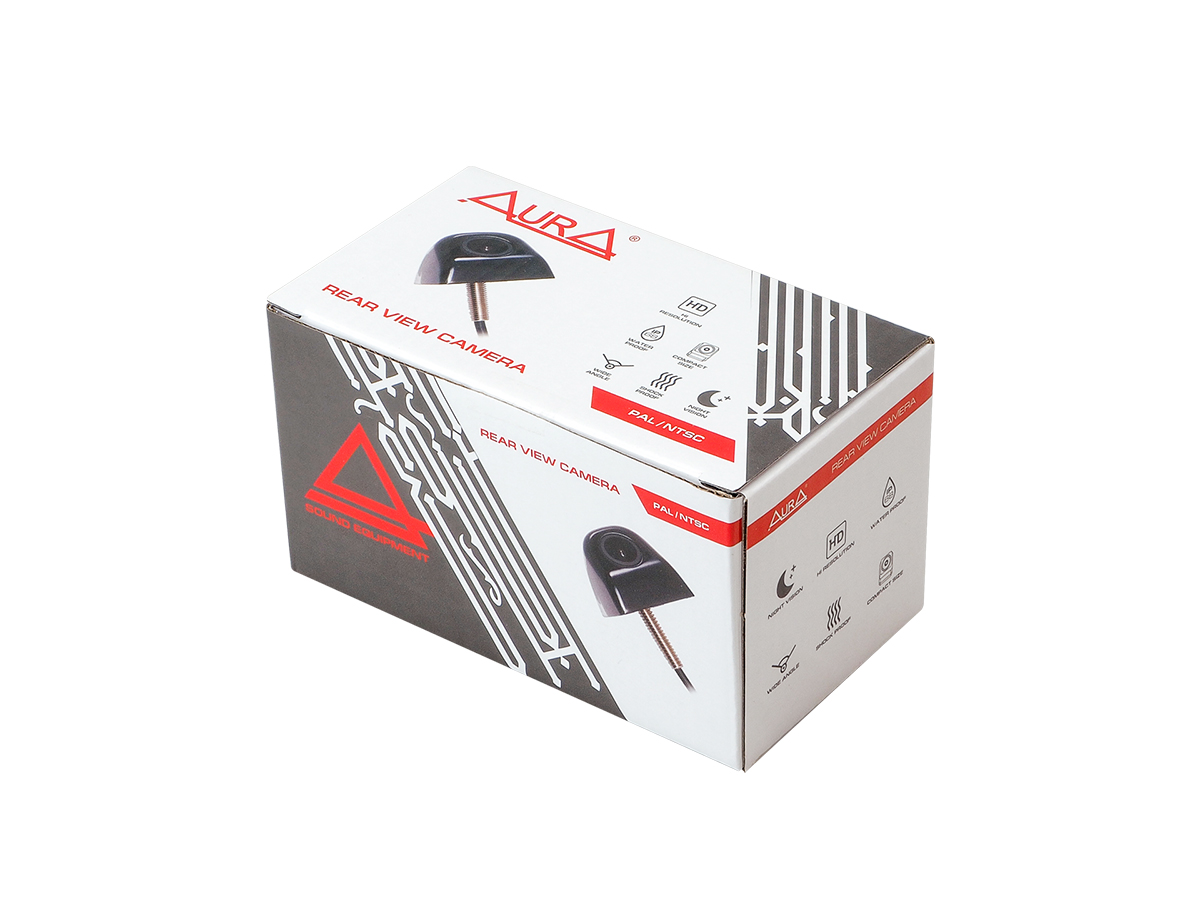 AurA | RVC-5222 | видеокамера, 733x493 HD, 800 TVL, 0.1lux, 120гр., линии, IP68, 4PIN-AV, NTSC/PAL | 4