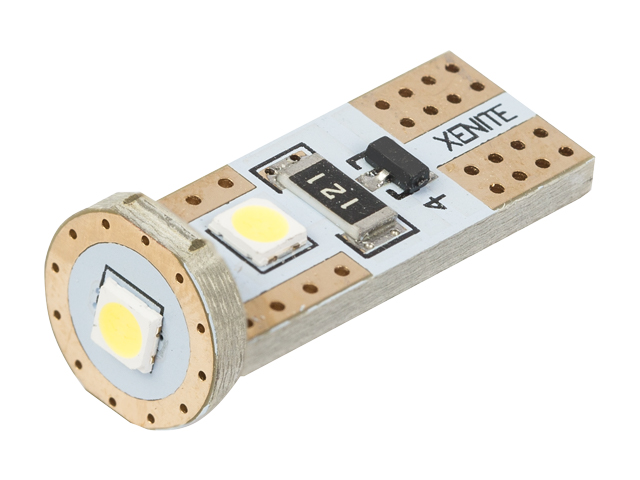 XENITE| T10 W5W T 330 | Диодная лампа БЦ 5000K , 150Lm , белая уп.2шт | 2