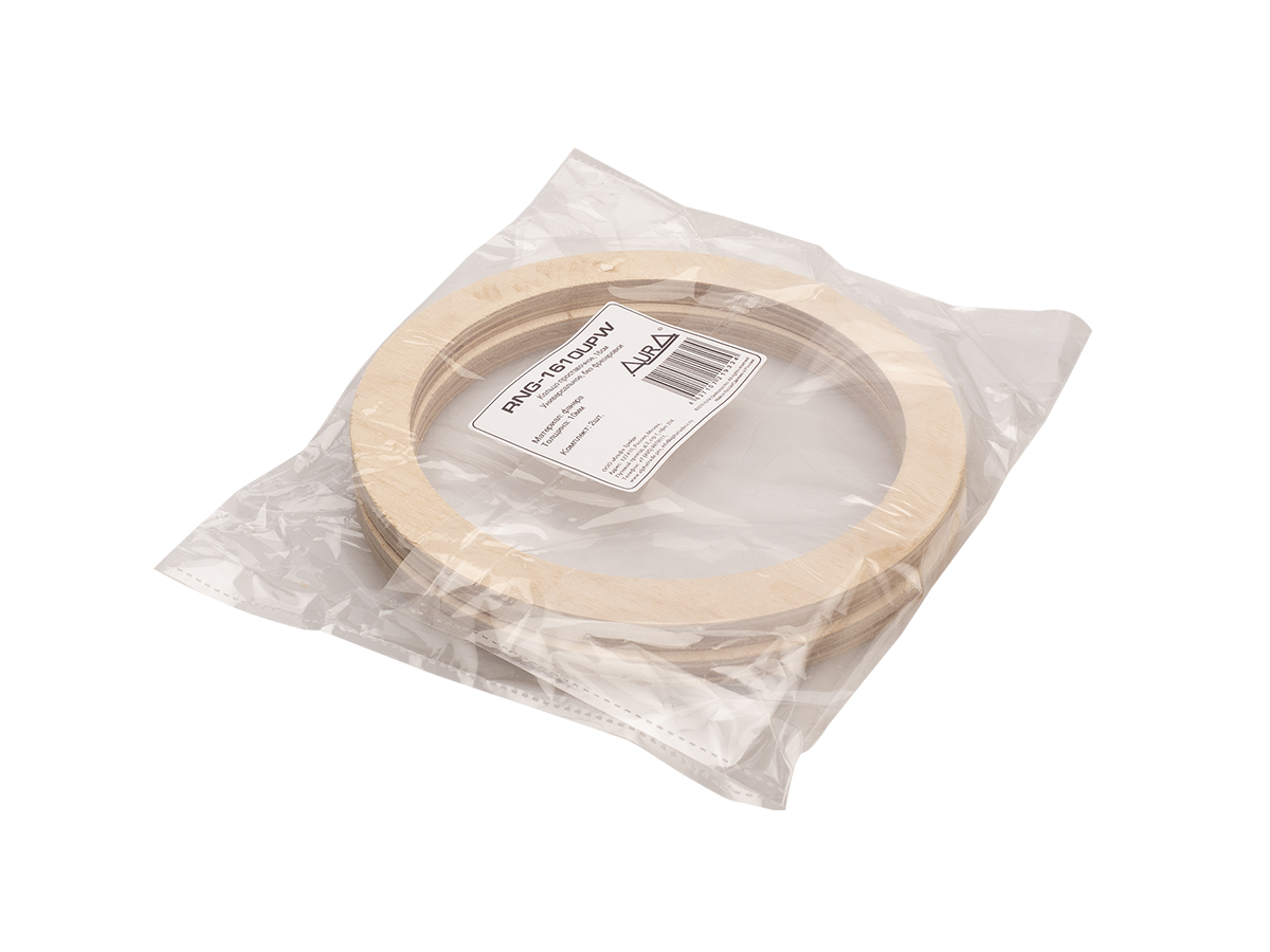 AURA | RNG-1610UPW | Кольцо проставочное универсальное под 16 См , толщина 10 мм, ФАНЕРА, ПАРА | превью 2