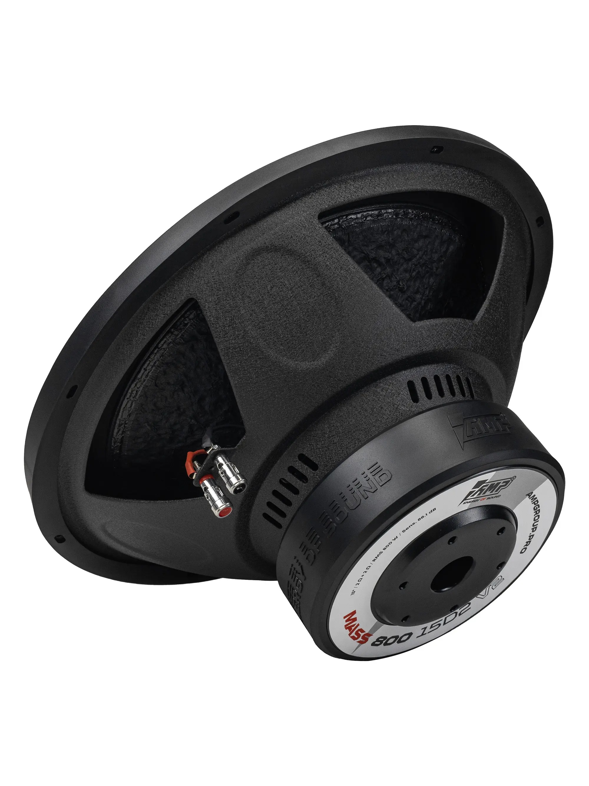 AMP | MASS 800 15D2 V2 |  2+2 Ом, 800W RMS 1600W Max | 4