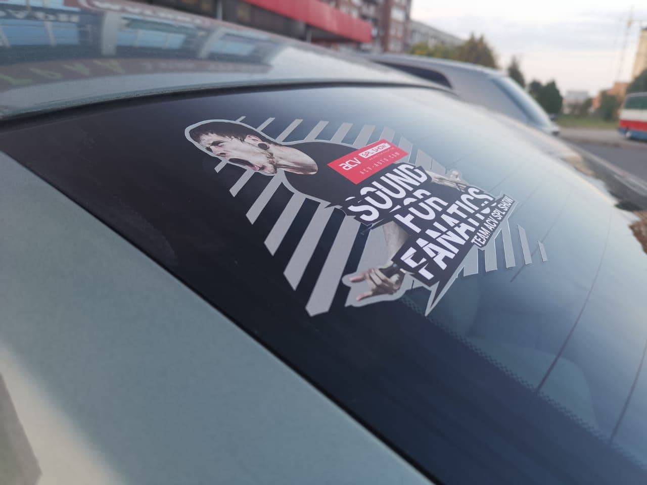 ACV | Наклейка "Sound for Fanatics" |  размер 135x135 мм | превью 2