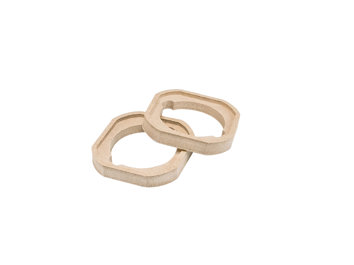 AURA | RTW-B350F | Кольцо прост. с фрезеровкой для ВЧ Pioneer TS-B350PRO ( и аналогов ), ПАРА  | превью 1