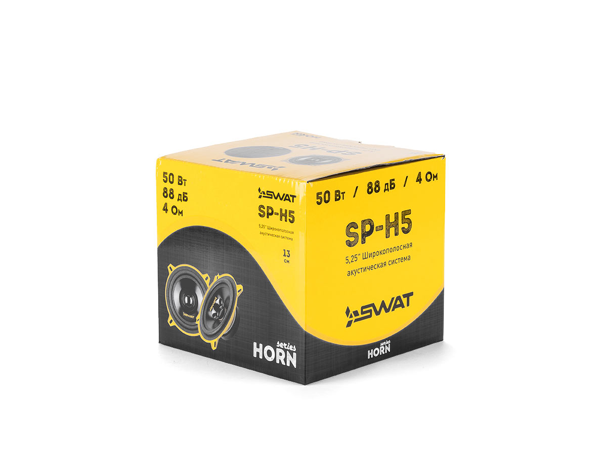 Swat | SP-H5 | широкополосная, 5", 50/220 Вт, сетки | 5