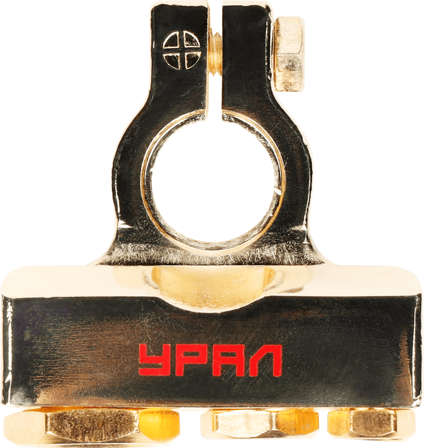 Ural | УРАЛ ТТ КА-ТТ02+ | Клемма для аккумулятора , плюс, 1х0Ga + 1х4Ga+ 2х8Ga | 2