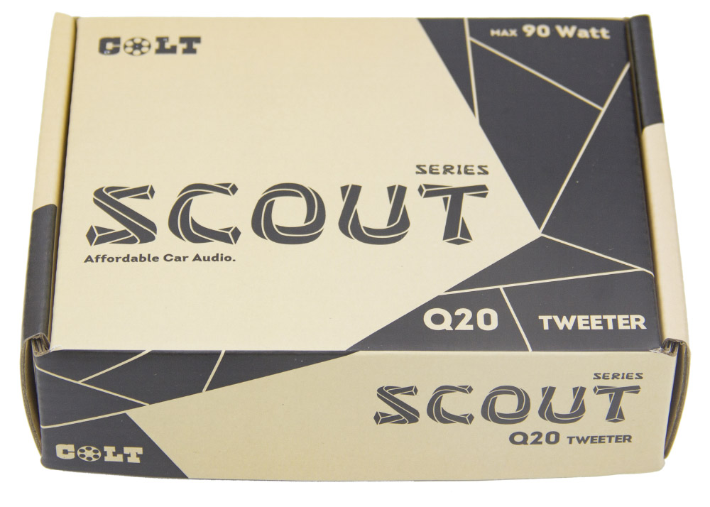 COLT | SCOUT Q20 tweeter | ВЧ, твитер шелковый SQ, RMS 25Вт, MAX 100Вт. 90 Дб | 4