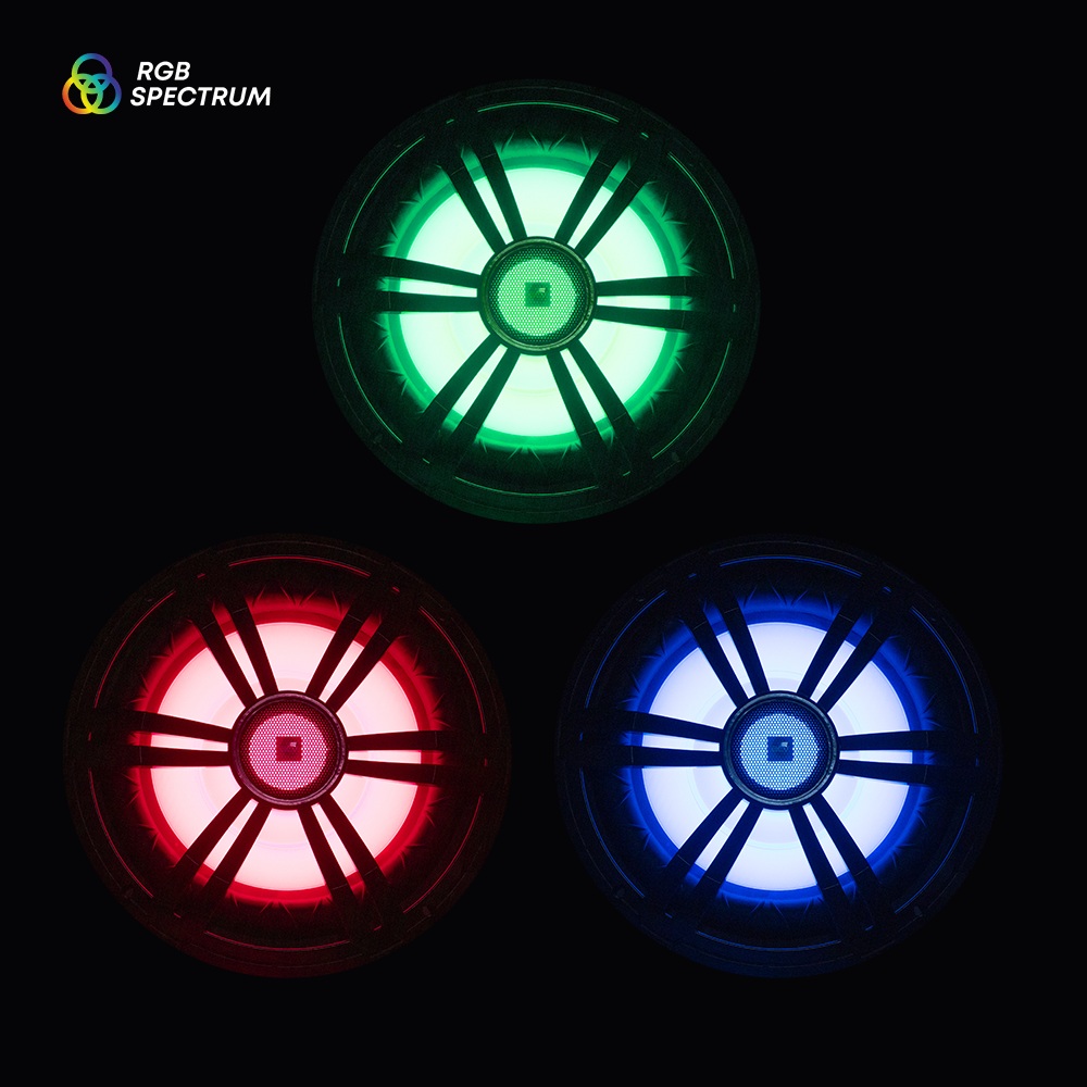 ACV | MRS102DLB | морской сабвуфер10" с RGB подсветкой/черный/2+2Ом/IPX4/RMS 300W | превью 2