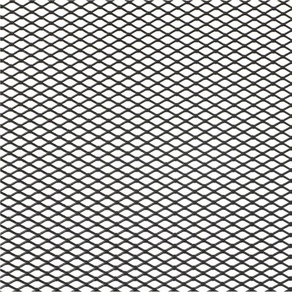 DolleX | DKS-011| Металлическая сетка декоративная 100 х 40 см, черная, ячейки 10мм х 5,5мм| 2