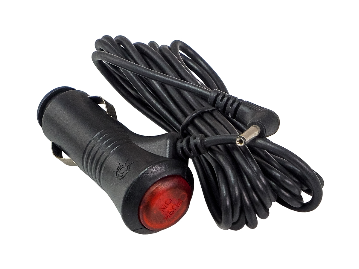 AurA | TPA-3530 | джек 3.5 прямой, с кнопкой, для радара 12V, в прикуриватель, 3м. | 1