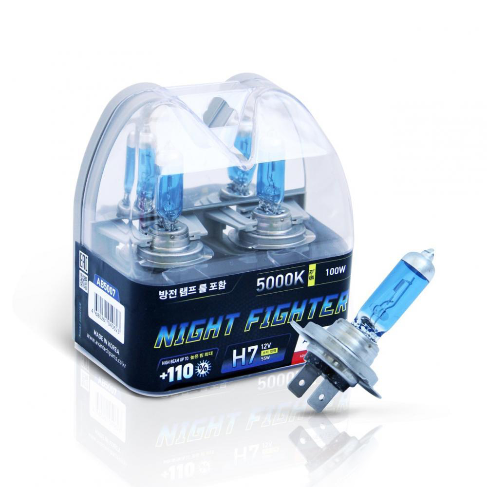 AVANTECH | H7 | Лампа высокотемпературная H7 12V 55W (100W) 5000K, комплект 2 шт. | превью 1