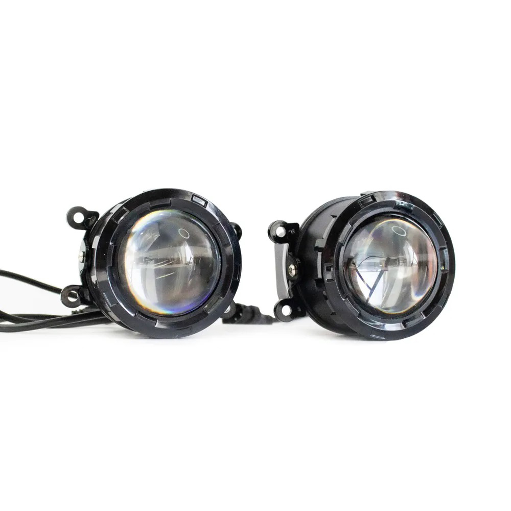 ZMB | WD-024 | Bi-LED LADA VESTA, GRANTA FL ПТФ. диодная диаметр крпуса 9 см. к-т 2 шт. | 1