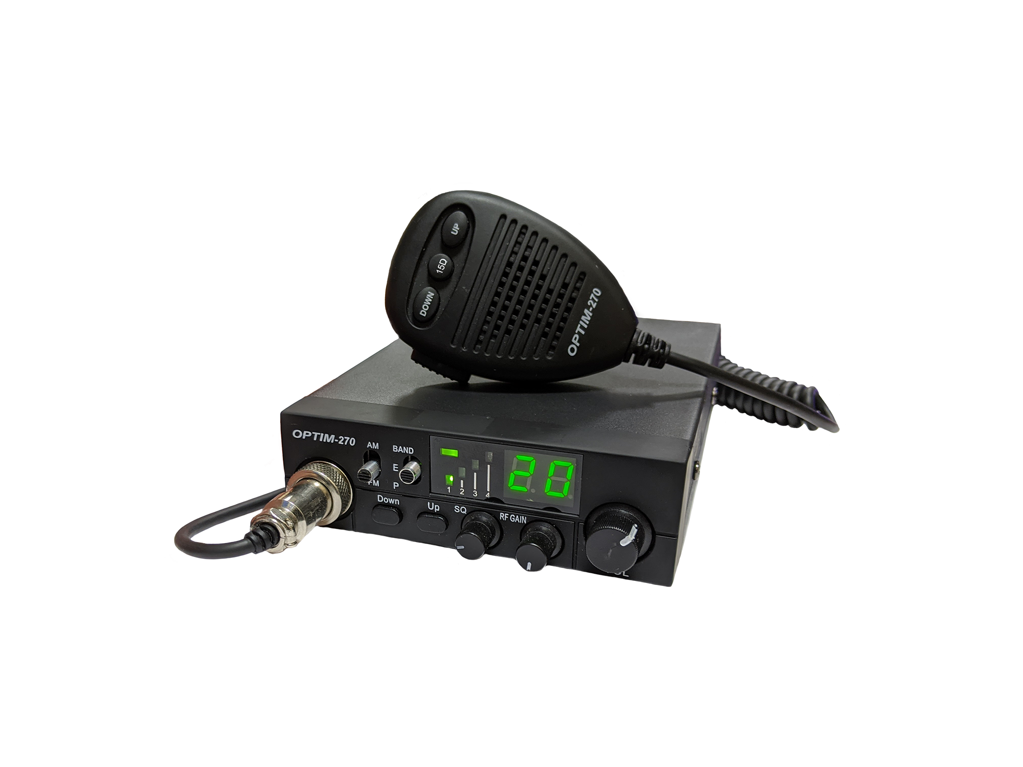 Optim | OPTIM-270| 4Вт AM/FM подсв. диспл., Автом. шумодав ASQ, 12/24 Вольт| превью 1