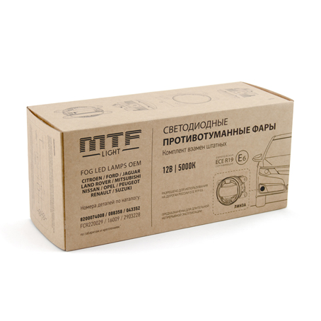 MTF | FL10W | туманки линза 12В, 10Вт. R19 комп.| превью 3