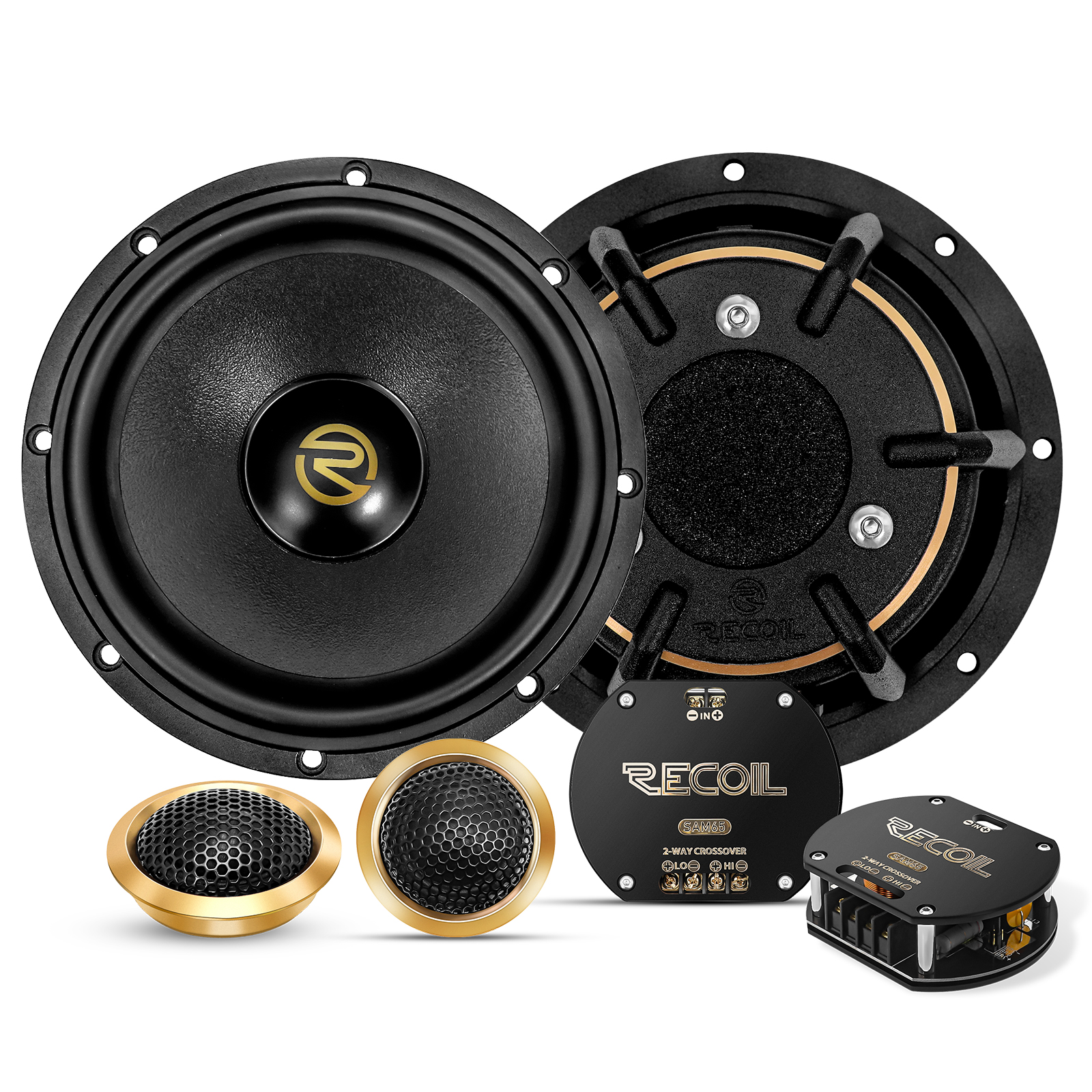 Recoil | SAM65 | комп. акустика, 6.5”(165 mm),  Ом, Гц,  RMS/Peak -70/140  | превью 1