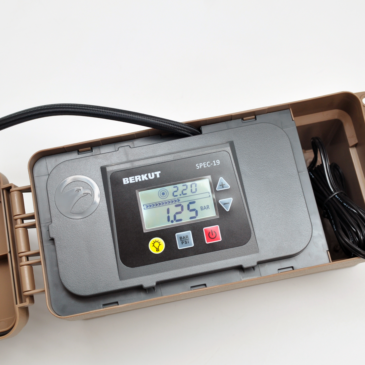 BERKUT | SPEC-19 | компрессор 7атм, 49л/мин, прикуриватель | превью 2