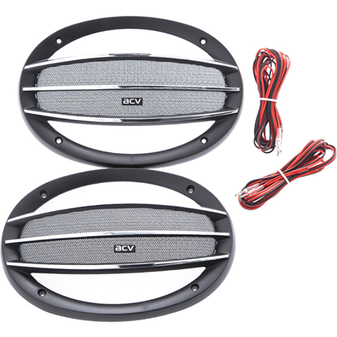 ACV | PI-694 | 6/9 см 4х полос.коокс. 80Вт/полипропилен | 4