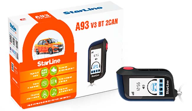 StarLine | A93 V3 BT 2CAN ECO | NEW ЖК дисп , турбо-таймер, | 1