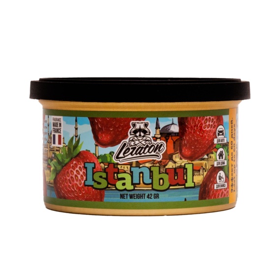 LERATON | Istanbul | Ароматизатор для автомобиля в банке (Strawberry/Клубника) | превью 1