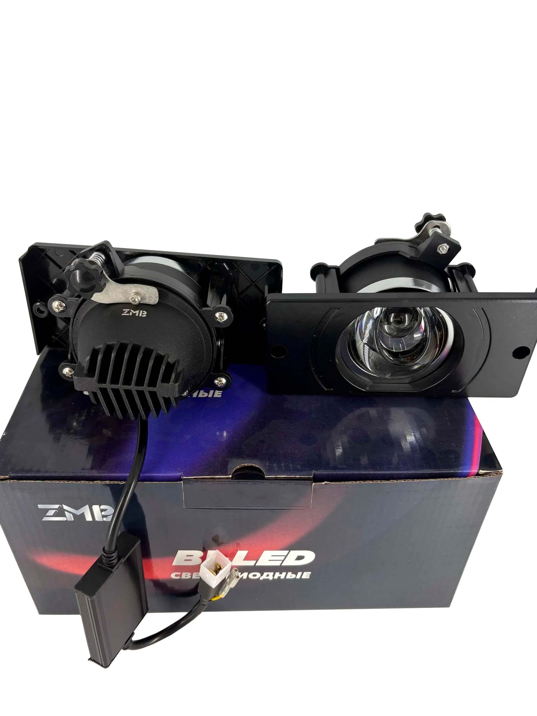 ZMB | WD-146 | 45/70WBi-LED LADA 2110 Фара противотуманная диодная к-т 2 шт.  | превью 2